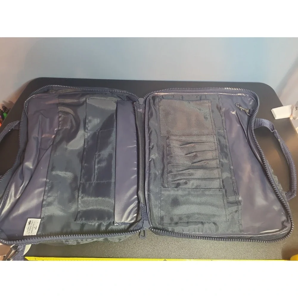 IBM Thinkpad Blue Laptop Case Messenger Bag, Shoulder Strap 17